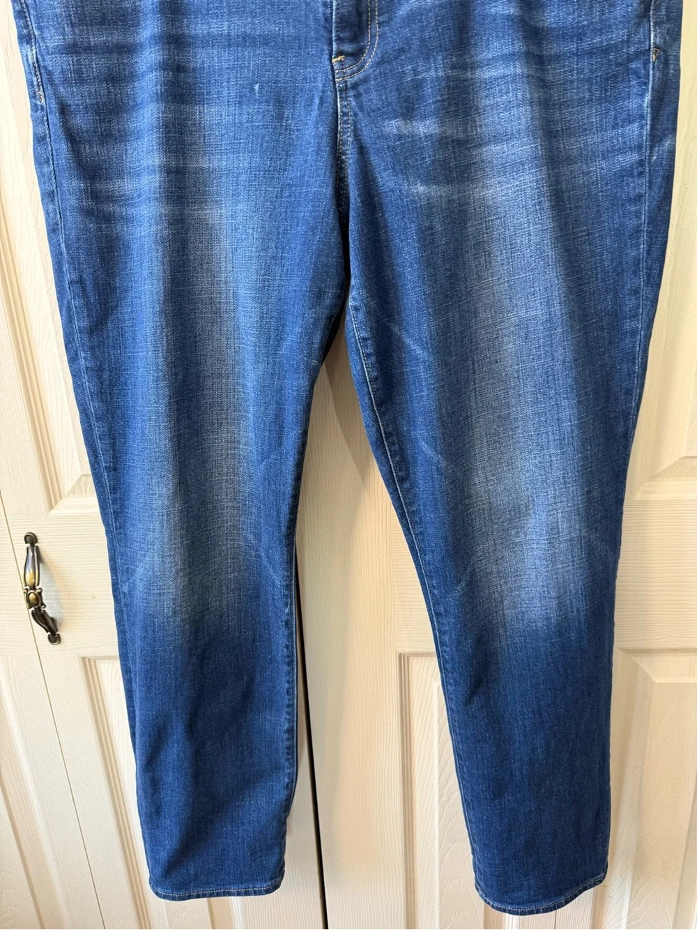Gap 1969 Authentic Real Straight Jeans Women’s Size 34R Dark Indigo
